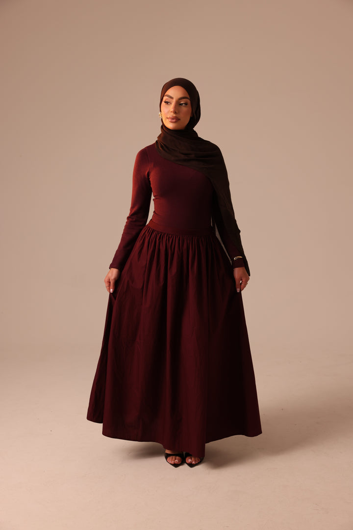 Paris Poplin Skirt