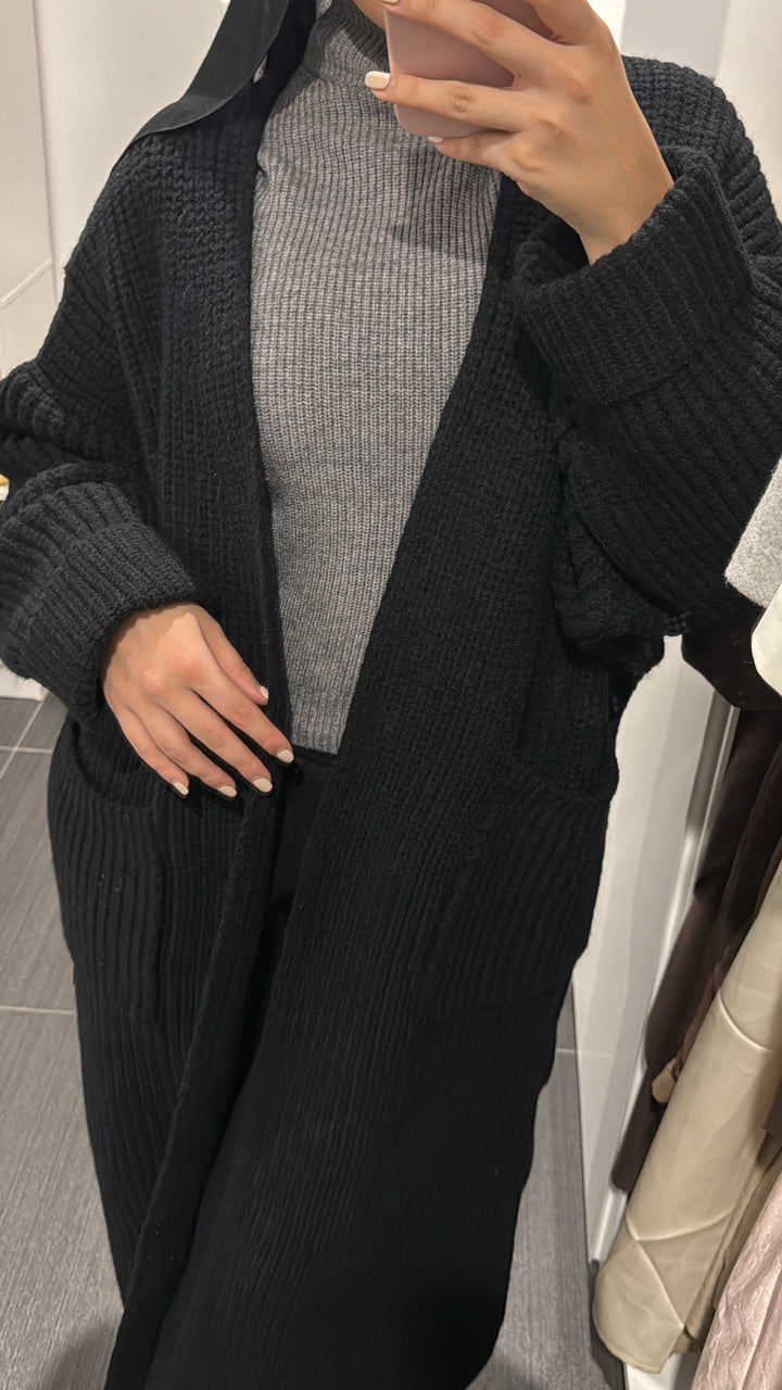 Oversized Knit Cardigan