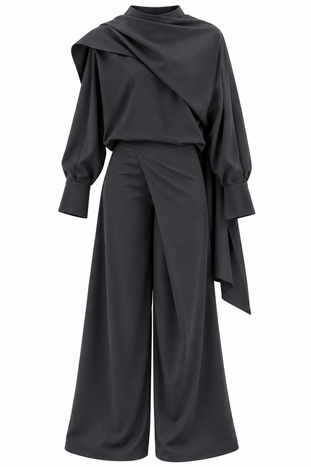 Elara Set — Charcoal Grey