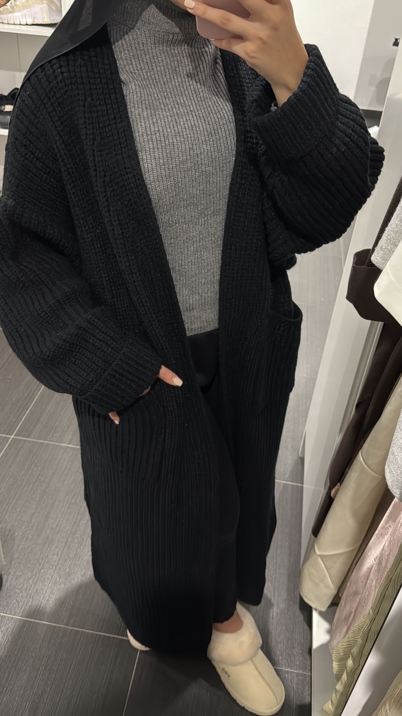 Oversized Knit Cardigan
