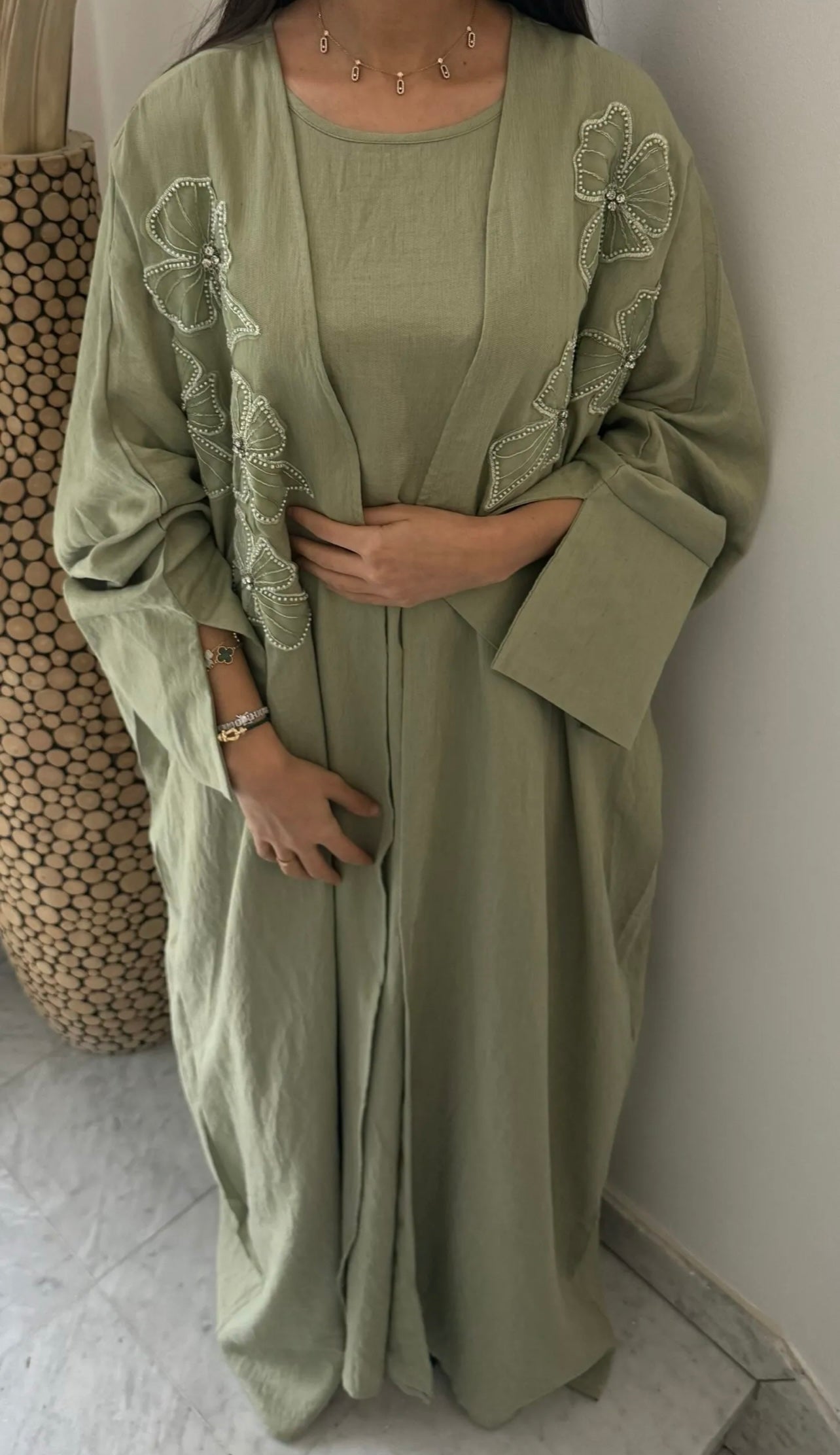 Lily Linen Abaya