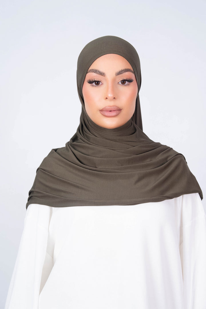 Tie-back Butter Jersey Hijab