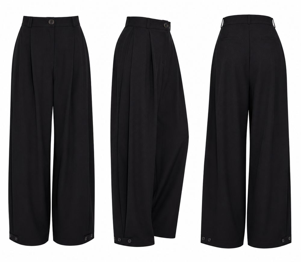 Barrel Corporate Modest Pants — Black