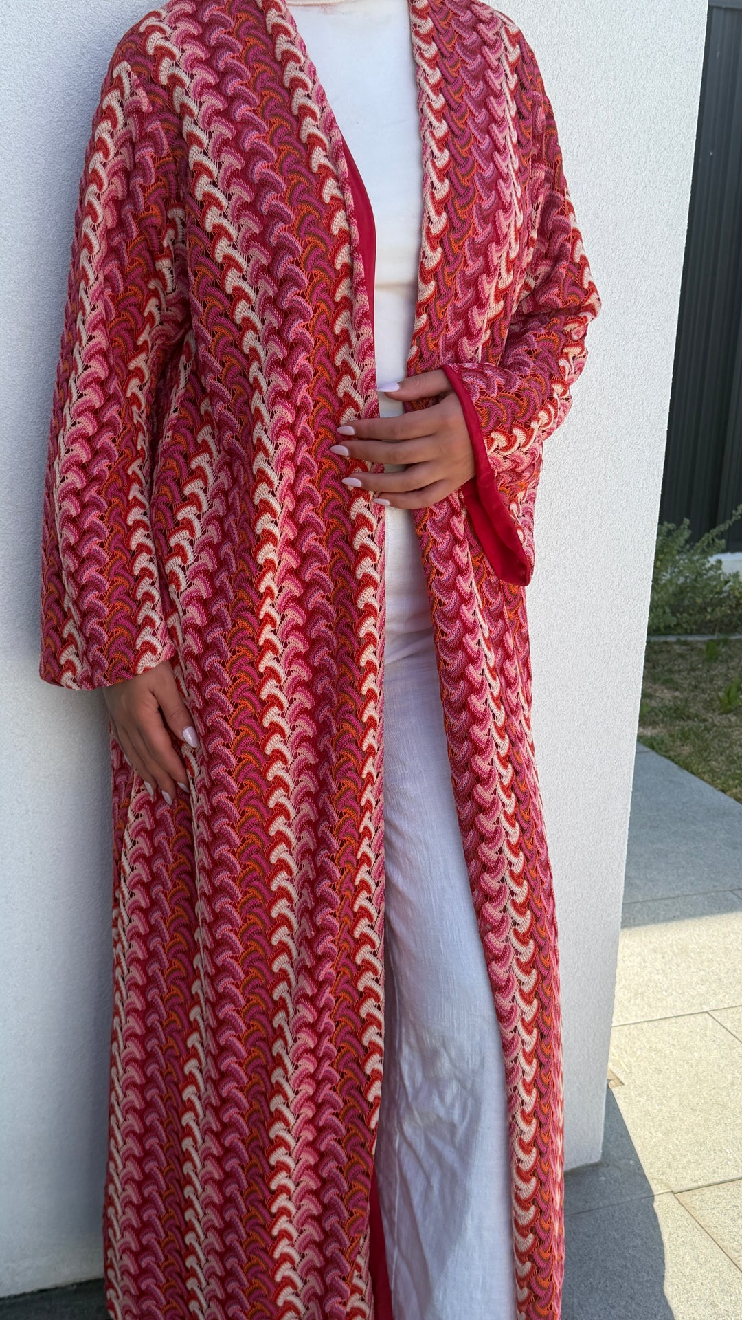 Sunset weave Abaya