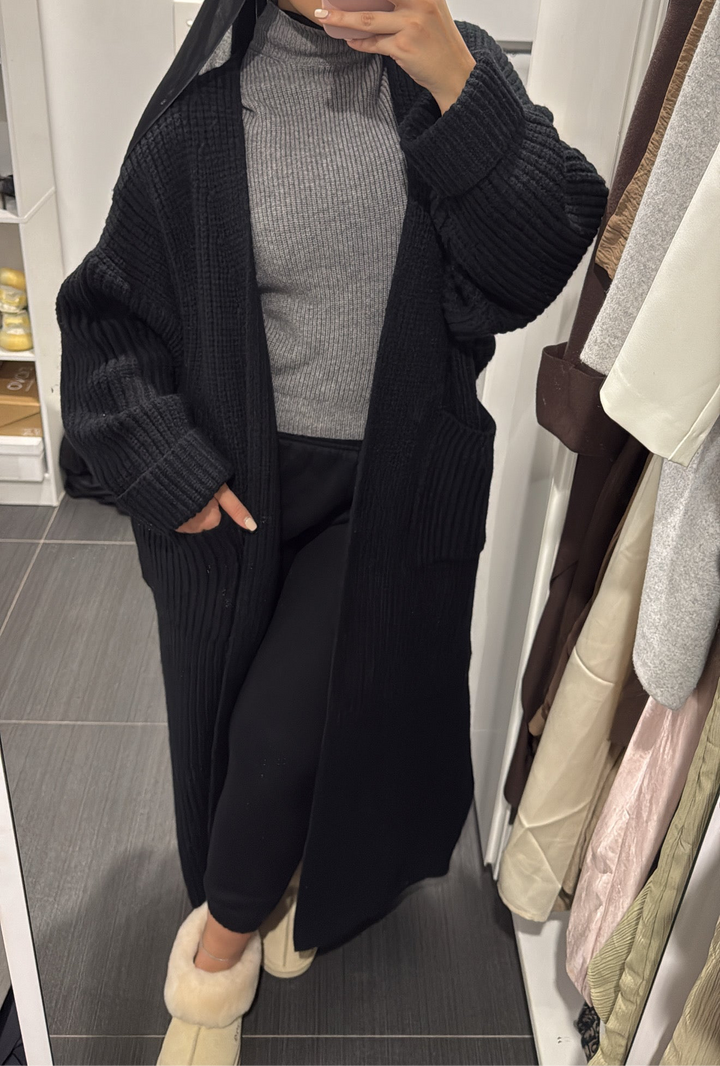 Oversized Knit Cardigan