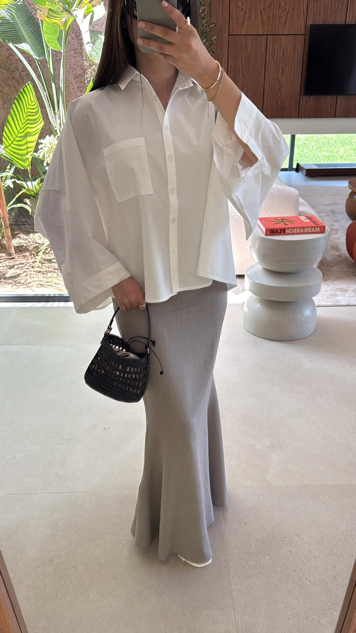 Linen Mermaid Skirt
