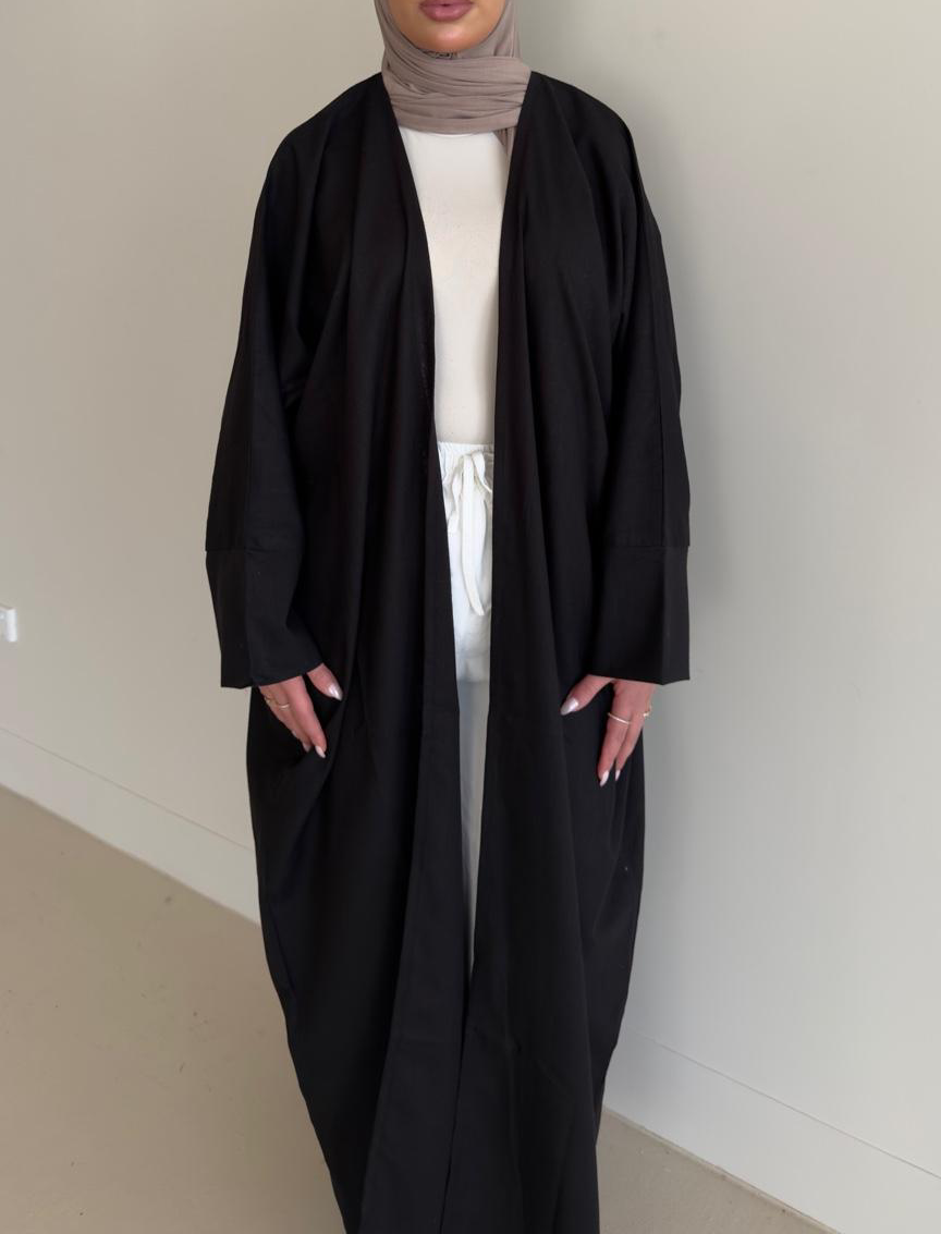 Dubai Linen Abaya