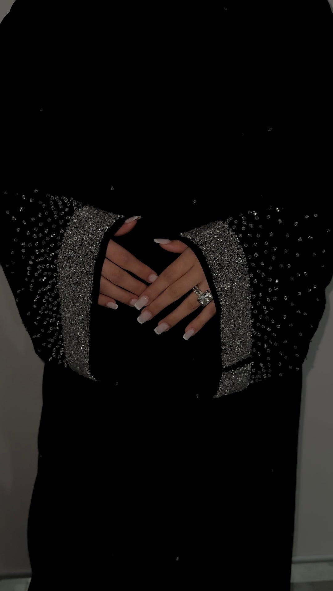 Sheikha Diamond Luxury Abaya