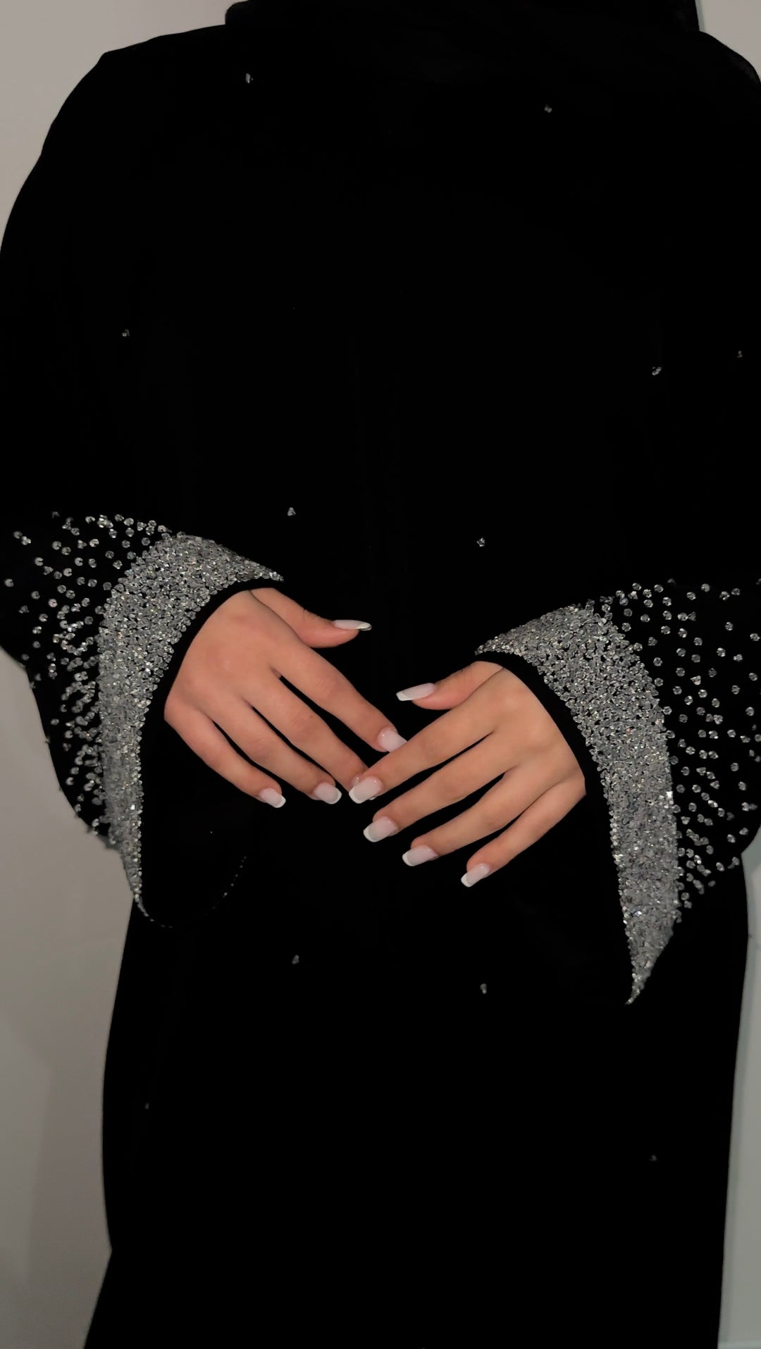 Sheikha Diamond Luxury Abaya