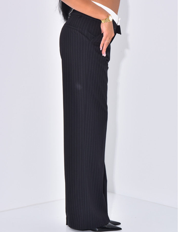 Striped Corporate Pants