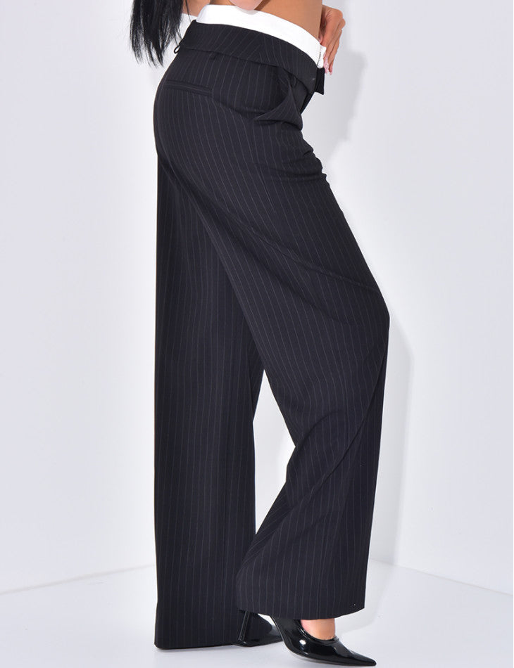 Striped Corporate Pants