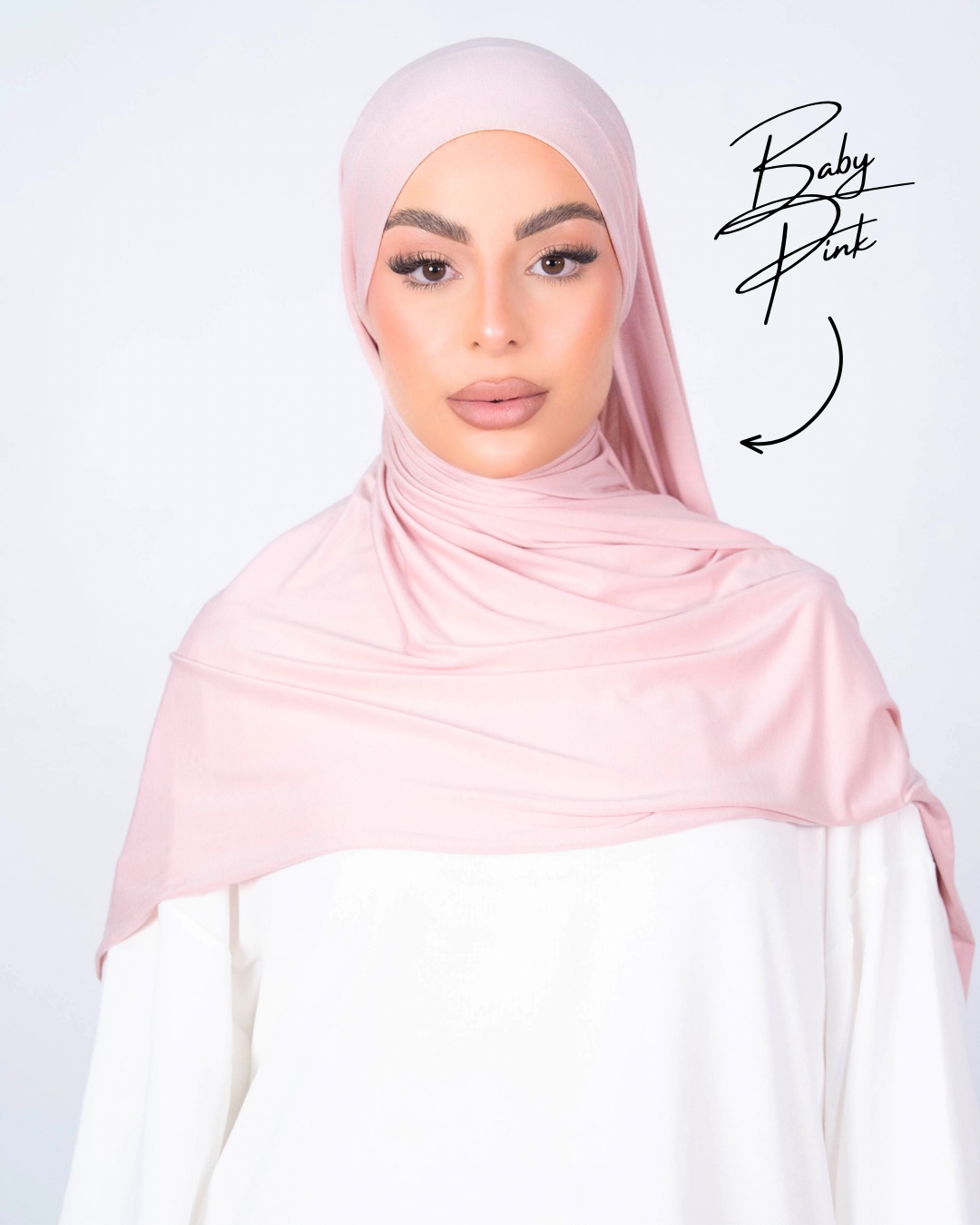 Tie-back Butter Jersey Hijab