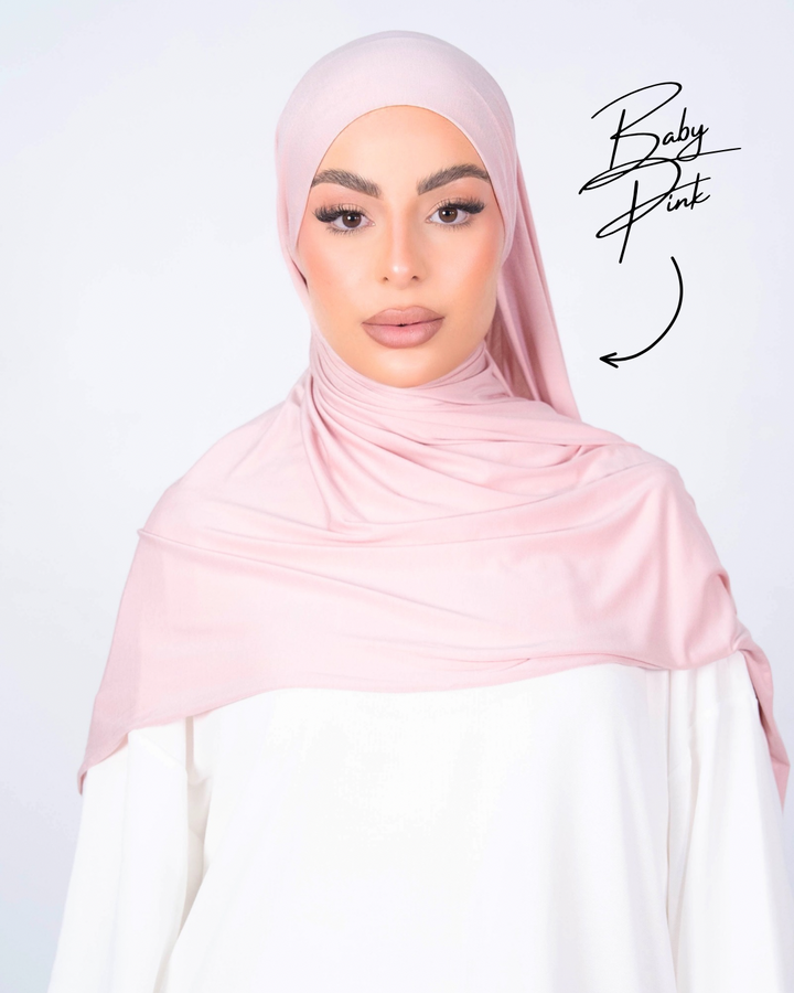 Tie-back Butter Jersey Hijab