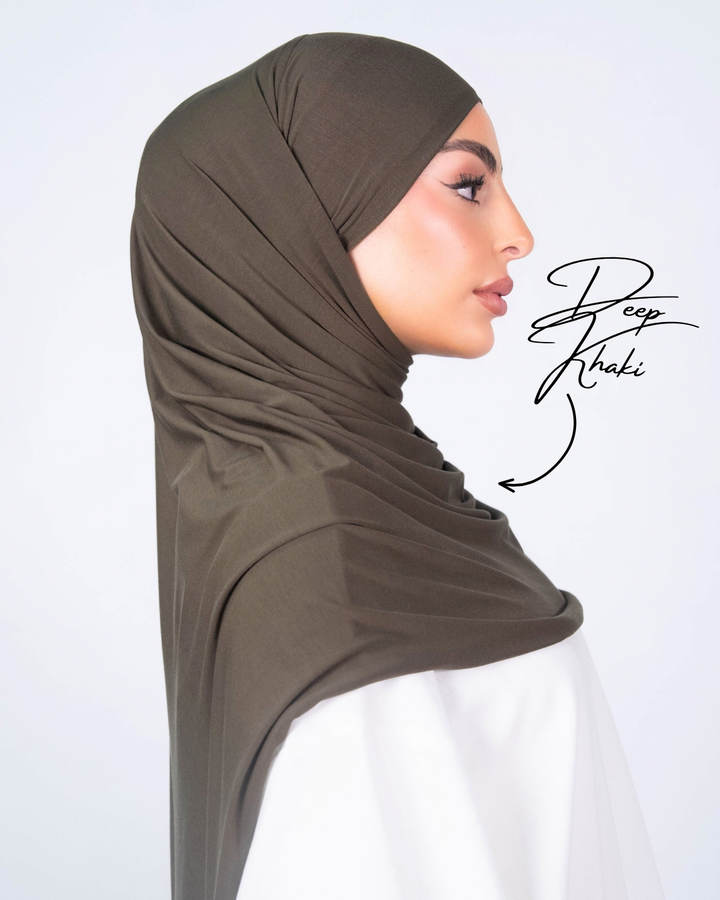 Tie-back Butter Jersey Hijab