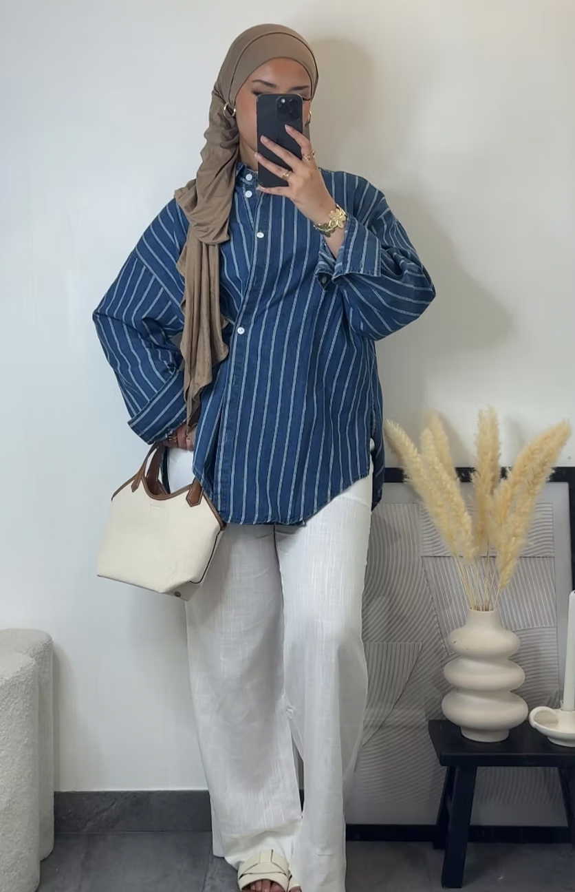 Ciel Striped Shirt (PRE-ORDER)