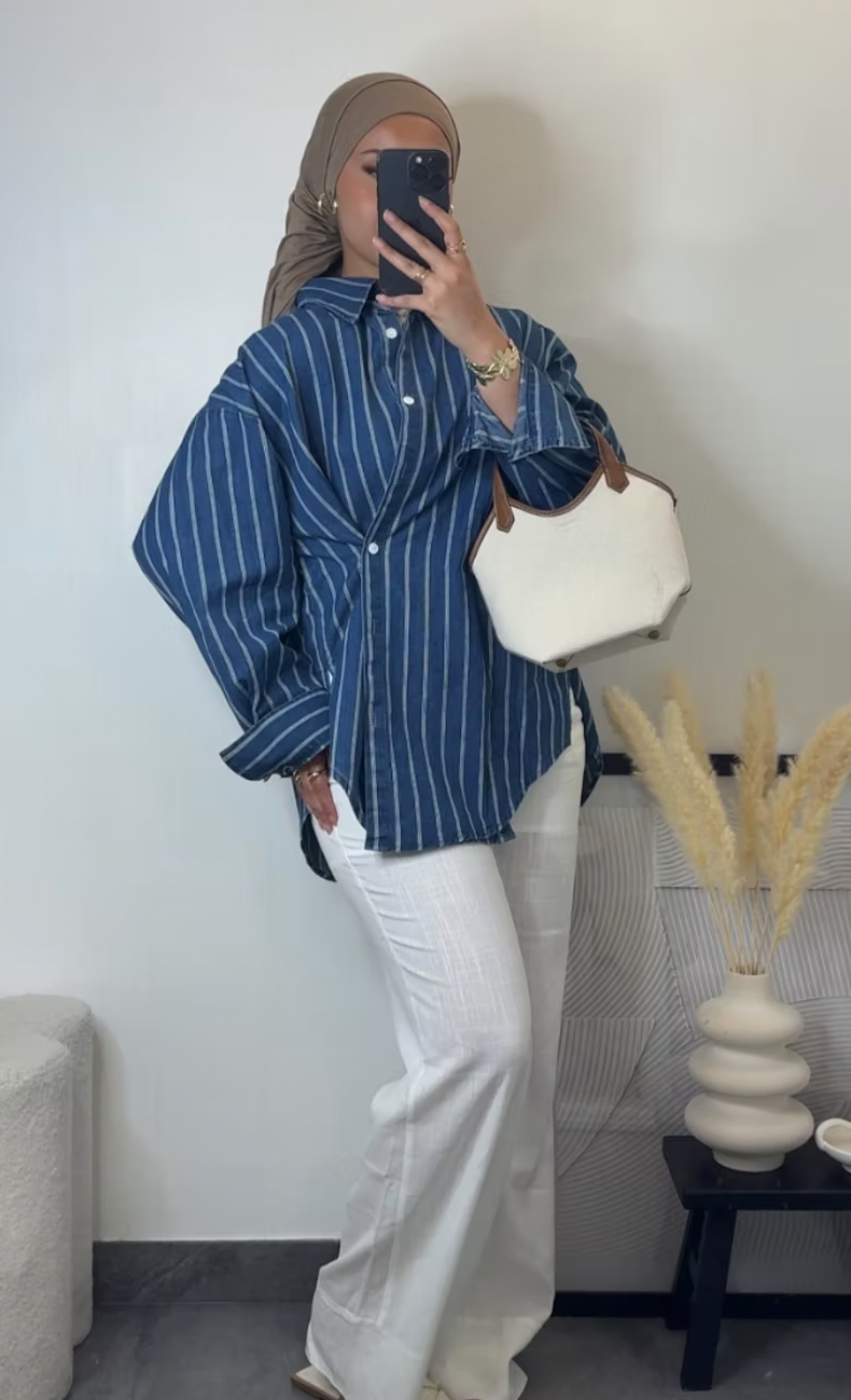 Ciel Striped Shirt (PRE-ORDER)