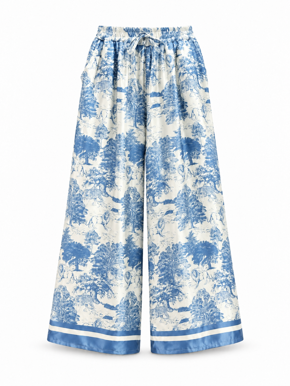 DIOR PANTS — Sky blue