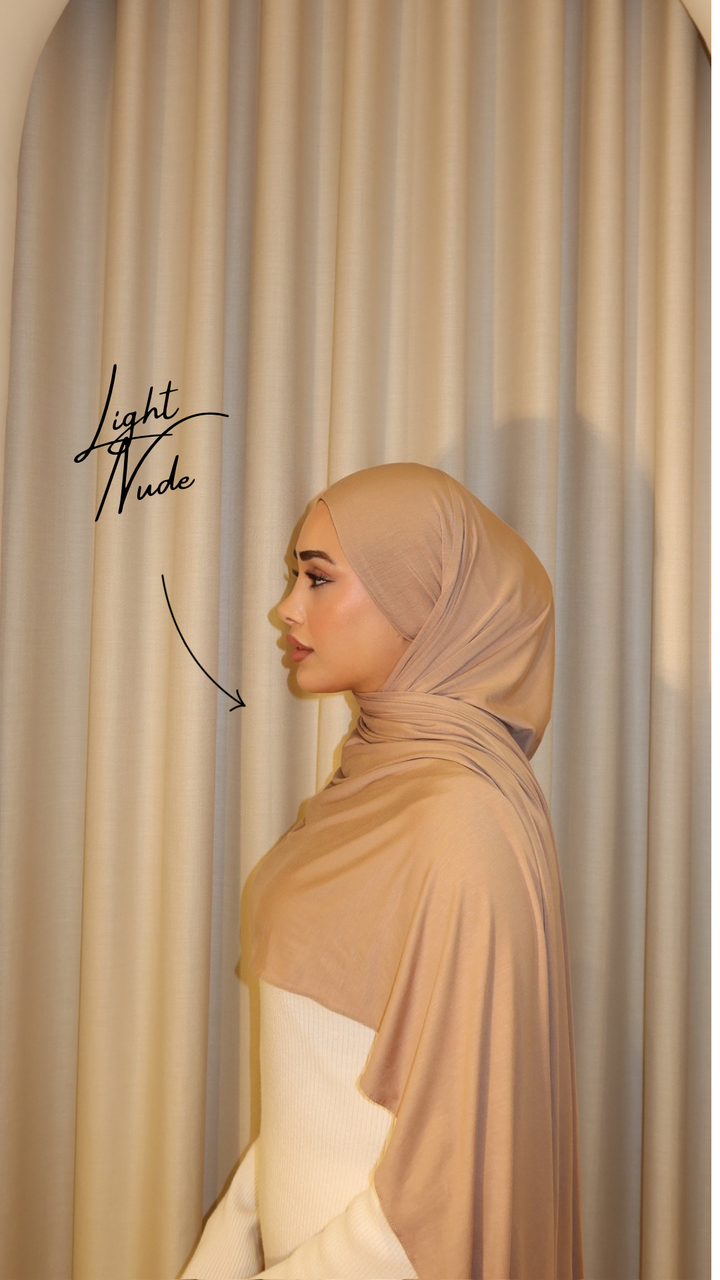 Butter Jersey Hijab