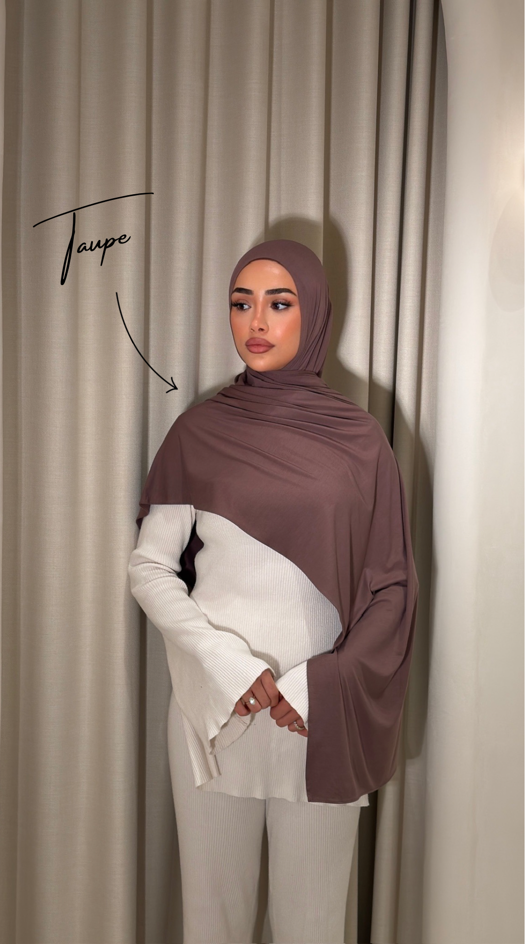Bamboo Jersey Hijab