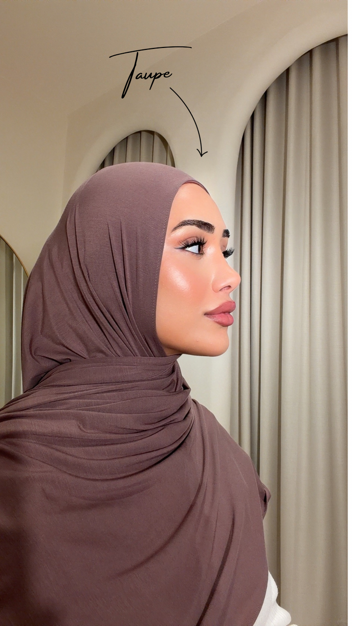 Bamboo Jersey Hijab