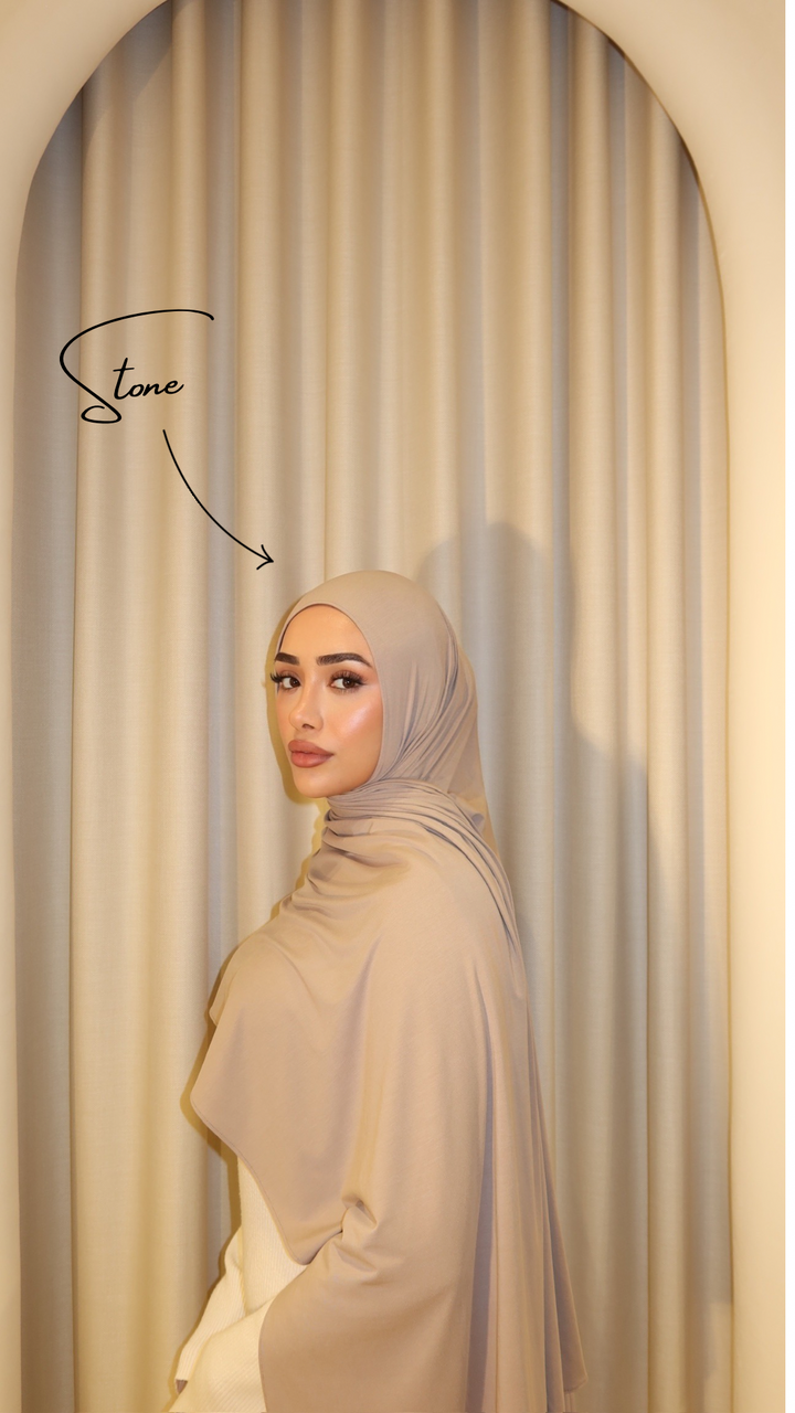 Butter Jersey Hijab