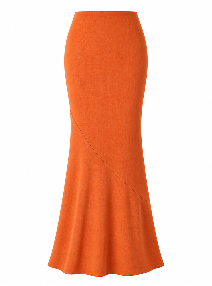 Linen Mermaid Skirt