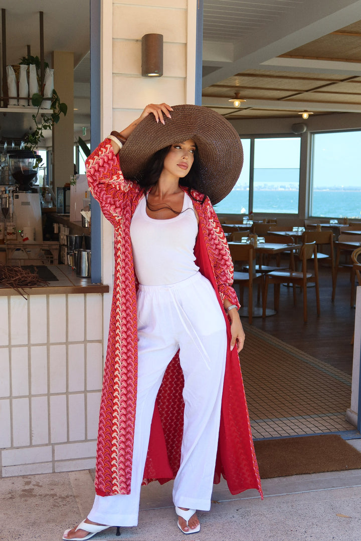 Sunset weave Abaya