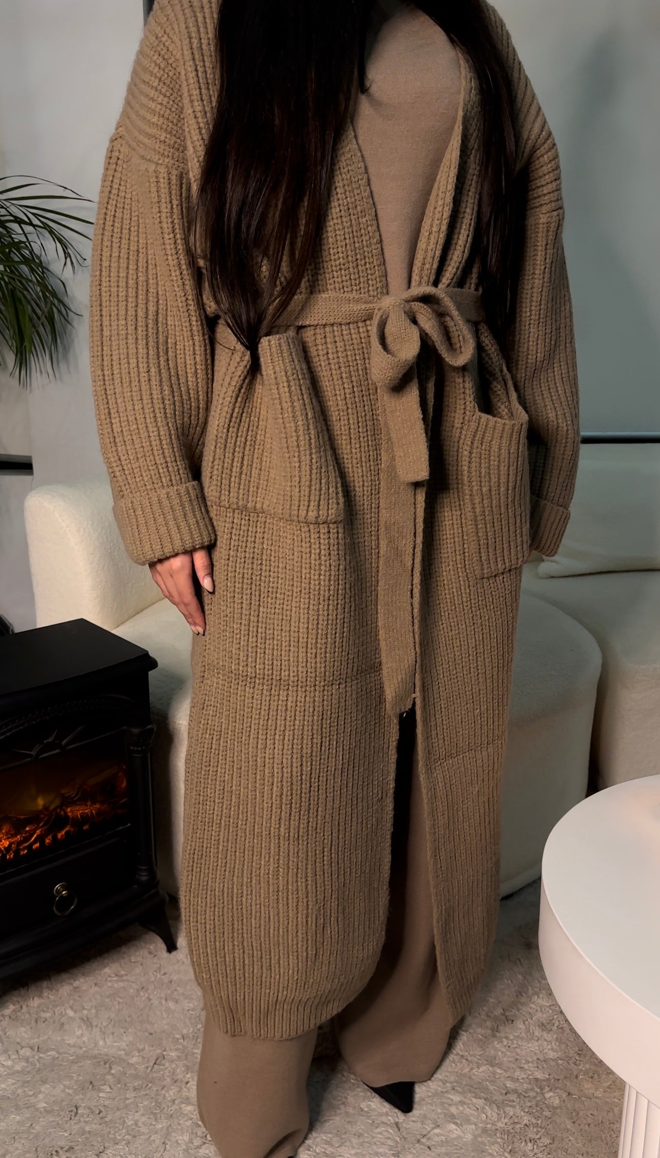 Oversized Knit Cardigan (PREORDER)
