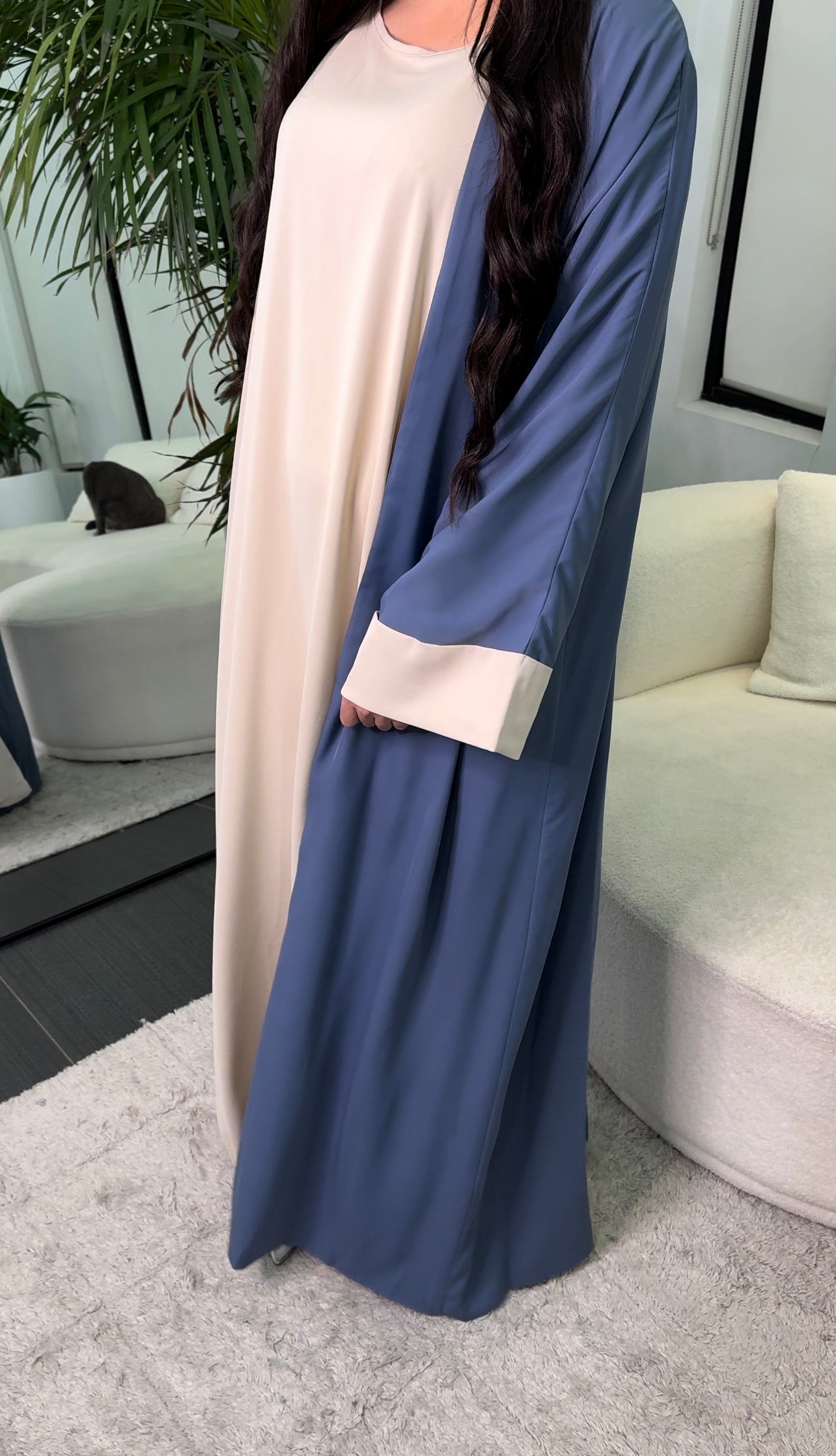 Two-tone Abaya