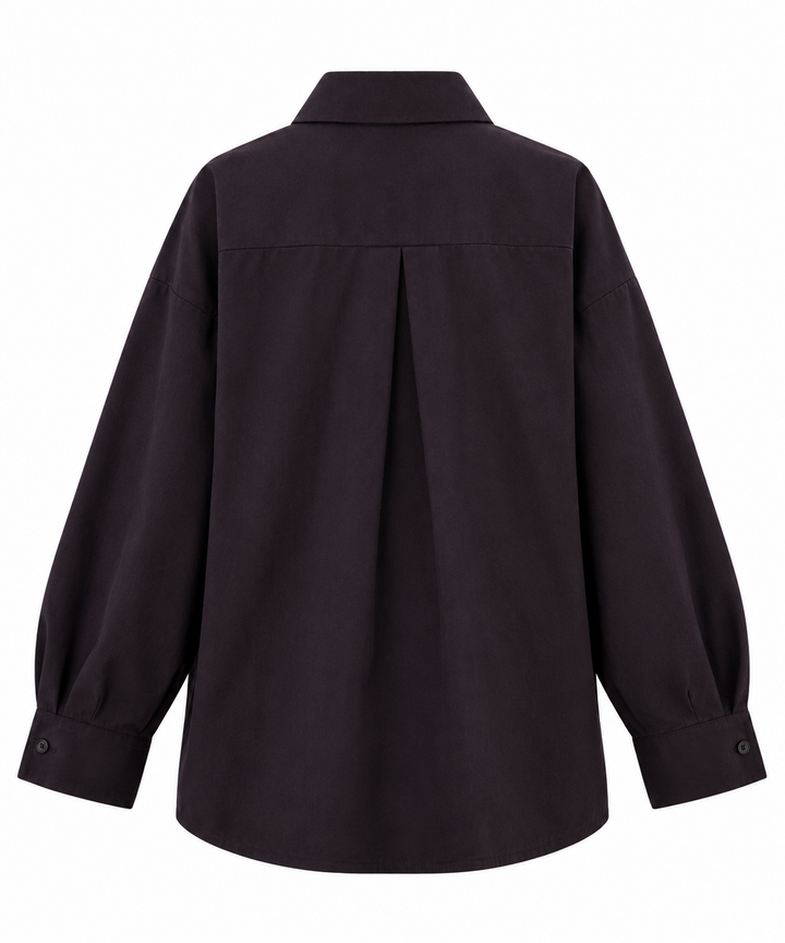 OVERSIZED COTTON BUTTONED SHIRT