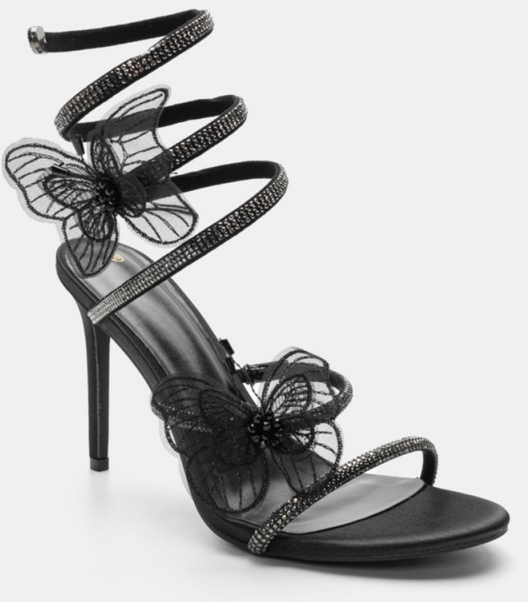 Míray Butterfly Heel- BLACK