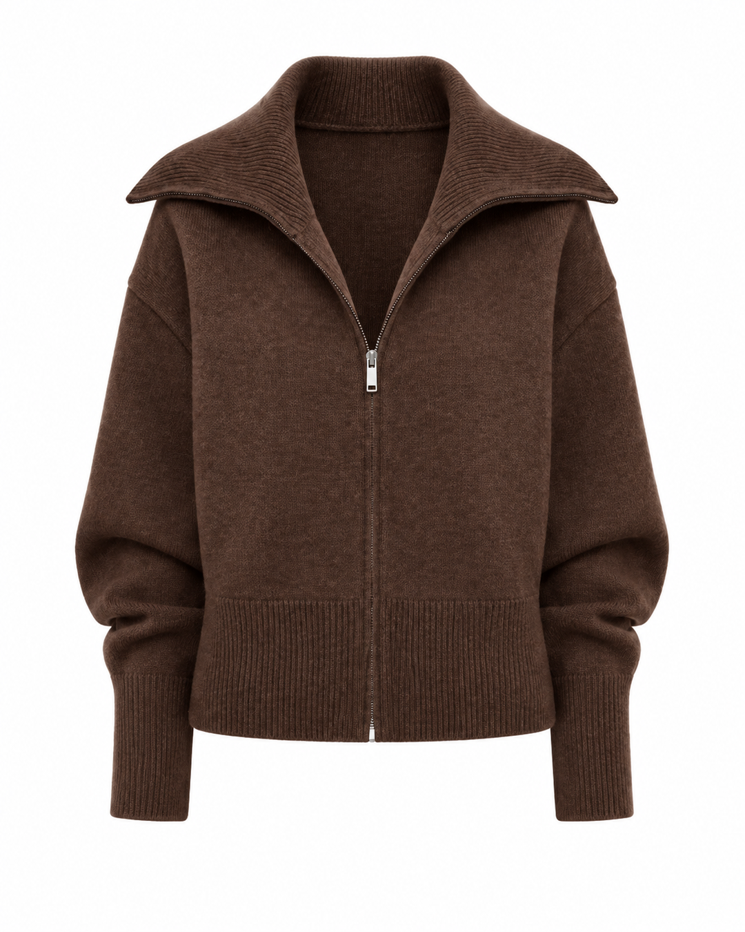 Choco — Cozy Knit Jacket, AI colour visualisation